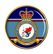 RAF Station Brawdy Pin Badge