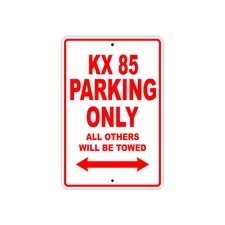 KX 85 Parking Only Towed
