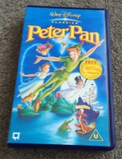Peter Pan VHS Disney Video