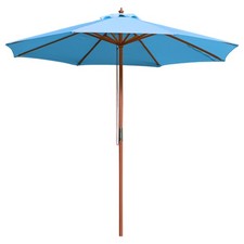Yescom 9' Wood Patio Umbrella