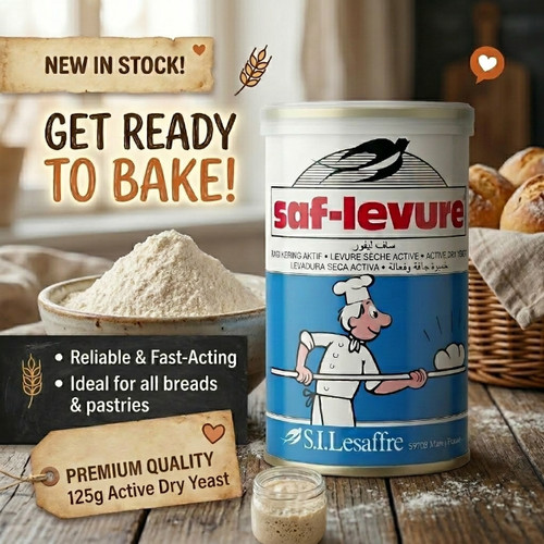 Active dry yeast 125g saf - active,