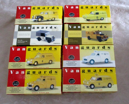 Scale lledo vanguards - 1:43,