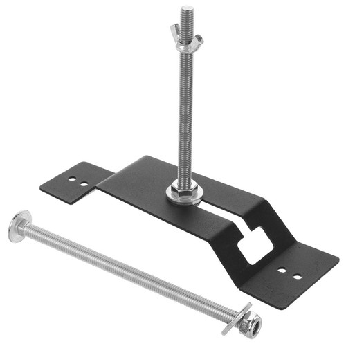Metal trailer tire holder - holder, wall