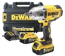 DEWALT IMPACT WRENCH DCF 899 P2 2x5.0Ah BATTERIES, CHARGER AND TSTAK CASE