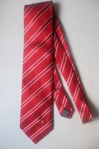 Welsh rugby union silk tie - welsh,
