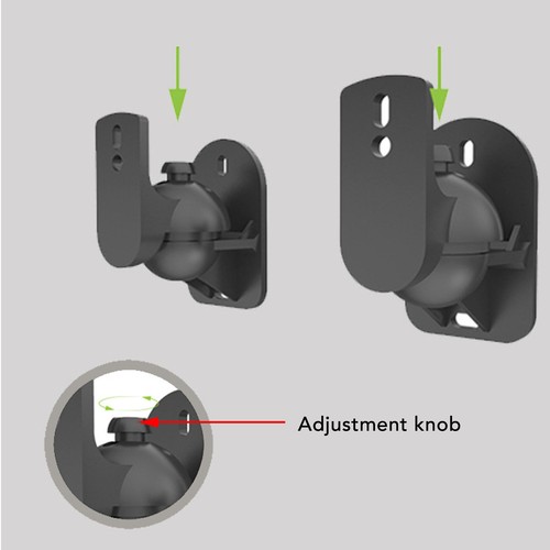 2pcs base brackets small - 2pcs,