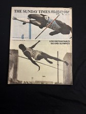 Leni Riefenstahl MUNICH OLYMPICS Lauren Bacall NANCY ASTOR Sunday Times magazine