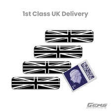 4 x 60mm Black & White Union