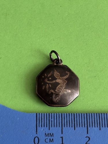 Vintage siam silver pendant - vintage,