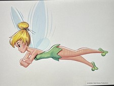 PETER PAN (1953) - Original Tinkerbell Transparency Production Cel - Walt Disney