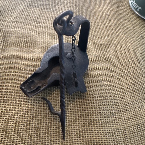 Antique betty lamp - antique,