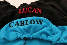 RIDE ON Embroidered  Saddle Cover, Polar fleece ride on personalised