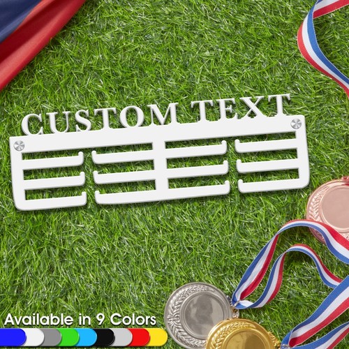 Custom name medal hanger - name,