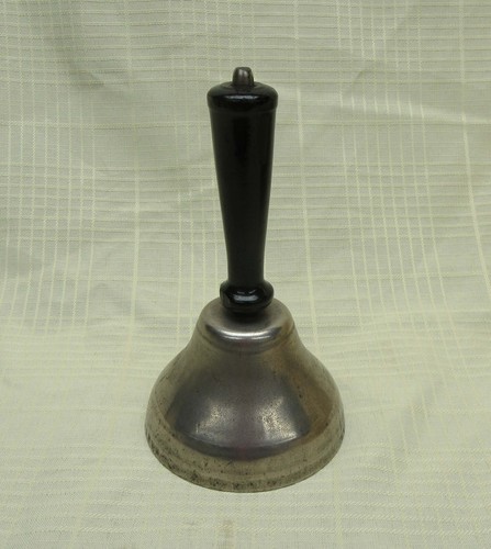 Vintage hand bell - bell, metal