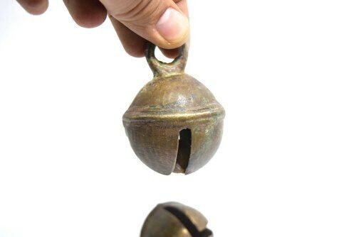 Bell horse cow brass - bell, sleigh