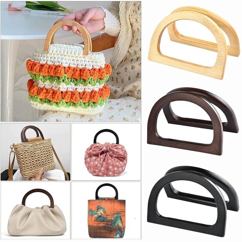 Wooden handbag handles diy - handles,