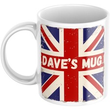 PERSONALISED Union Jack Flag