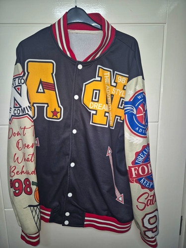 Vintage mens varsity jacket - mens,