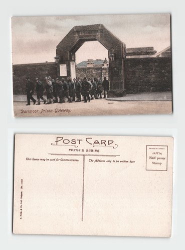 Postcard dartmoor prison - postcard,