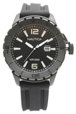 New Nautica Steel Black Case