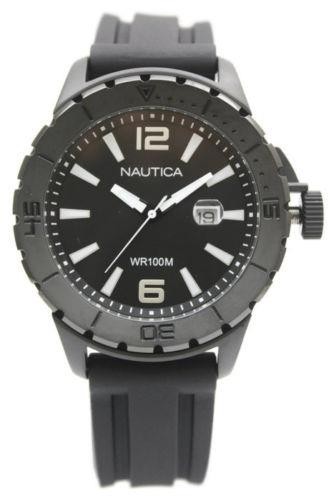 New nautica steel black case - nautica,