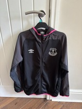Everton Zip Up Jacket Top Size