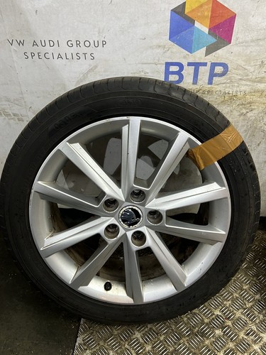 Skoda octavia alloy wheel - -,