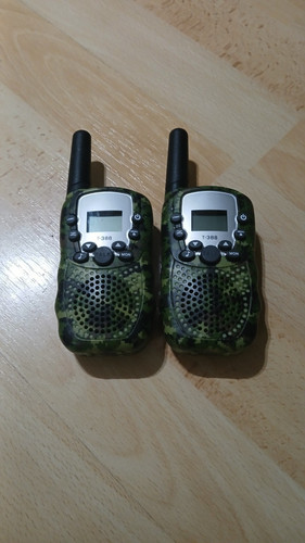 388 green walkie - t-388, talkies