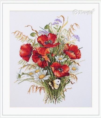 Poppies and oats - and,