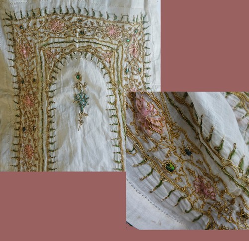Antique indian textile scarf - antique,