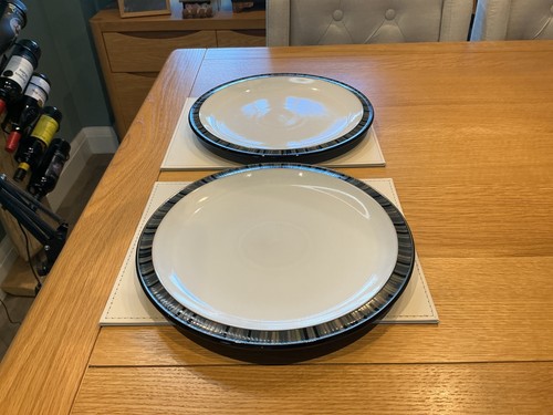 Denby jet stripes dinner - 2,