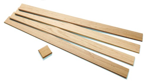 Oak newel post - oak,
