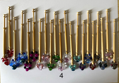 Wooden spangled lacemaking - wooden,