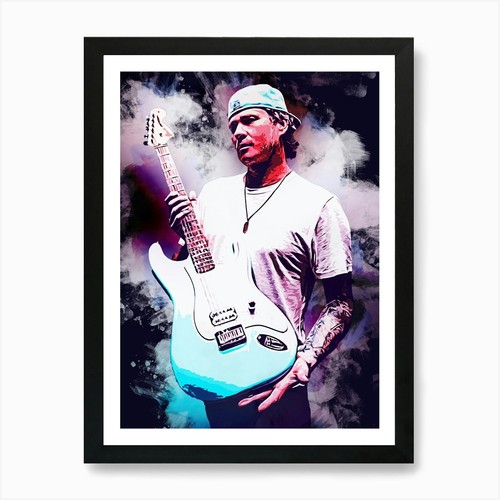 Tom delonge art print framed - delonge,