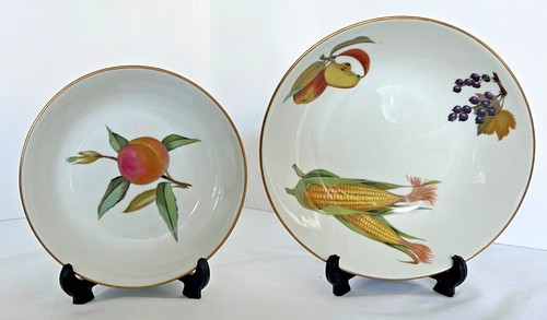 Royal worcester evesham - worcester, gold