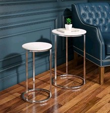 High Gloss Set of 2 Coffee