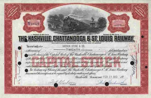 Nashville chattanooga - nashville, st