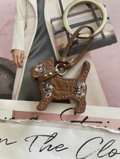 Radley Brown Leather Dog Tag /