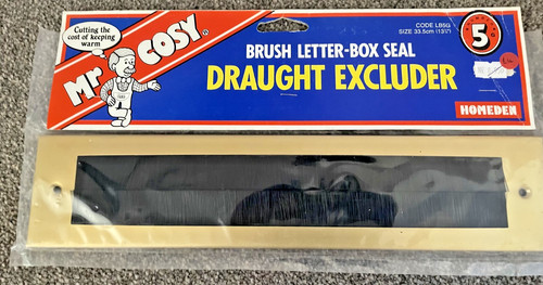 Brush letter box - seal, draught