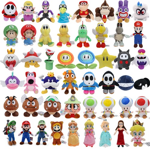 Game super bros soft plush - game,