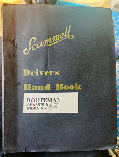Scammell routeman drivers - scammell,