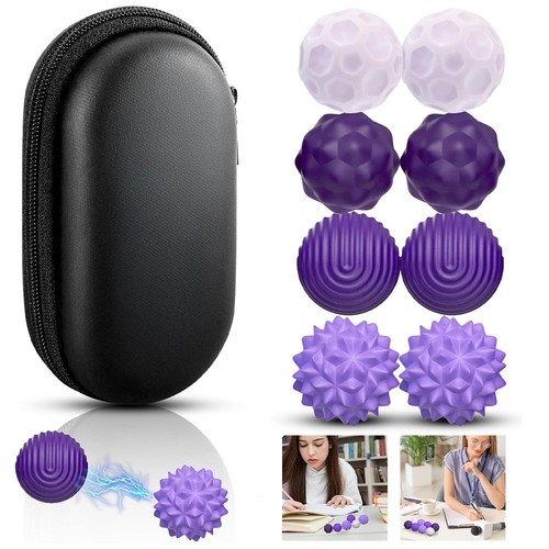 Silicone sensory balls - 8x,
