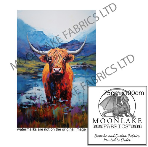 Highland cow pallet - a,