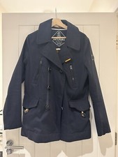 Superdry Navy Label Pea Coat