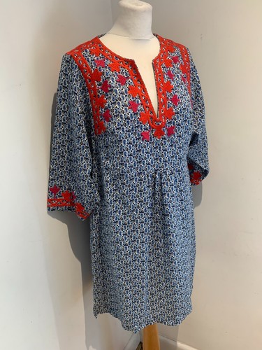 Boden embroidered linen - , tunic