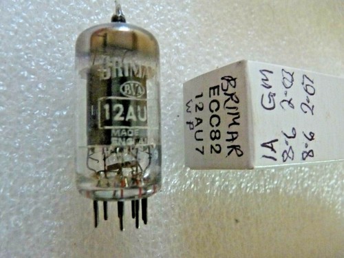 Ecc82 12au7 brimar 17mm - brimar,