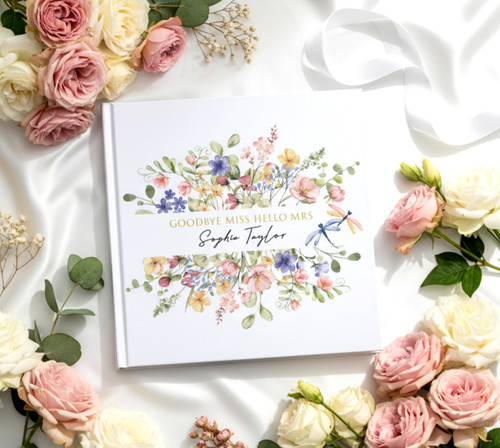 Personalised floral wedding - personalised,