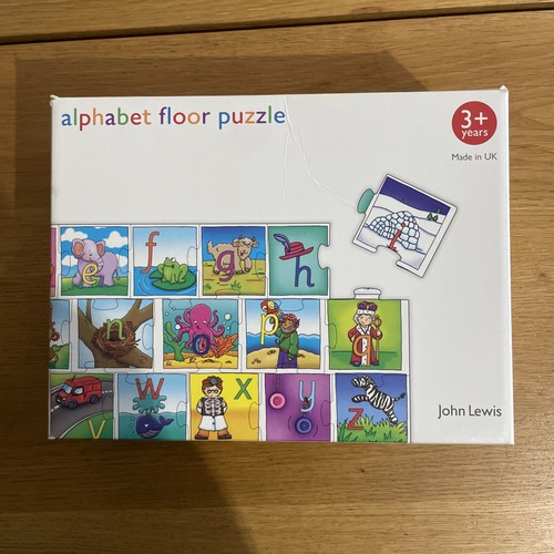 John lewis alphabet - alphabet, floor