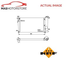 Engine cooling radiator - radiator, nrf