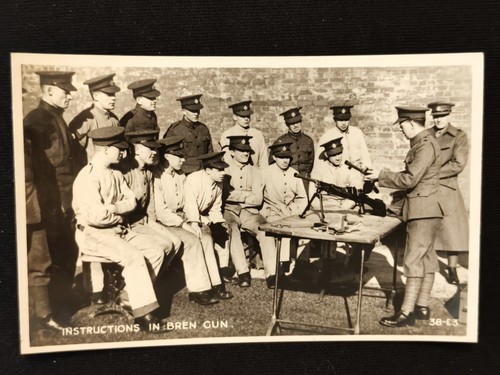 Vintage bren gun instruction - vintage,